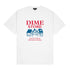 Dime Skateshop T-Shirt - White - Streetart.fr